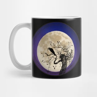 The old Crow and the Moon Mug